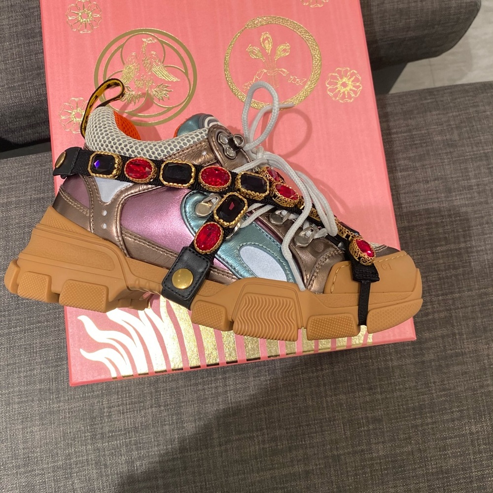 Gucci jeweled sneakers